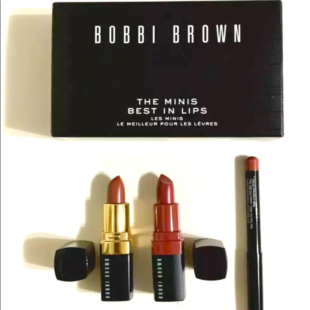 COPY - NWT Bobbi Brown The Minis Best in Lips